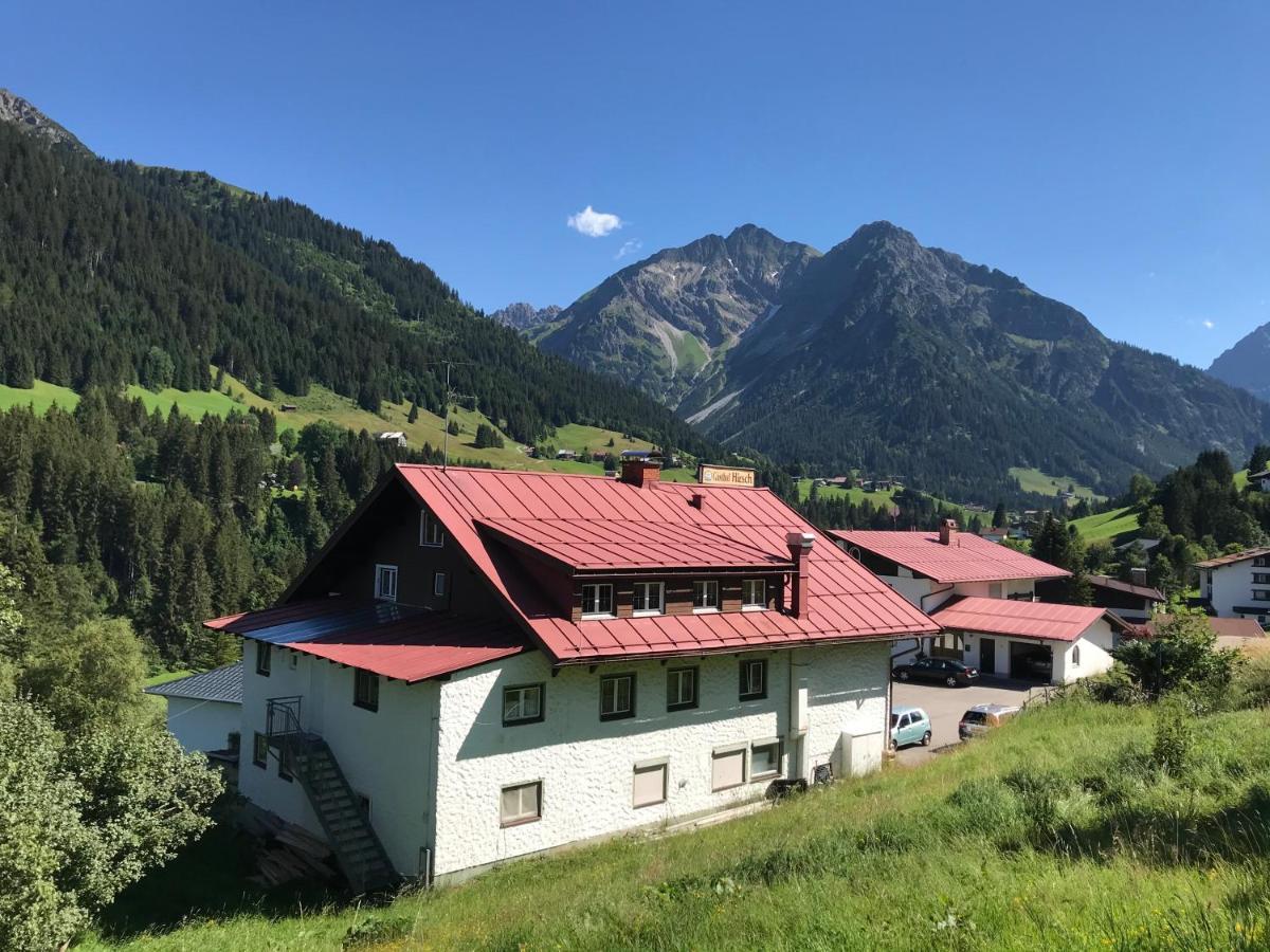 Gasthof Hirsch Hotel Hirschegg  Eksteriør billede